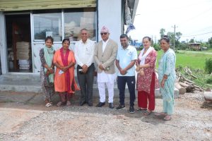 मुख्यमन्त्री हिक्मतकुमार कार्कीद्धारा दिब्यदृष्टि पुजा सामाग्रि उत्पादनस्थलको निरिक्षण