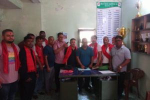 भारोत्तोलन संघ मोरङको अध्यक्षमा चिनाकाजी थापा 