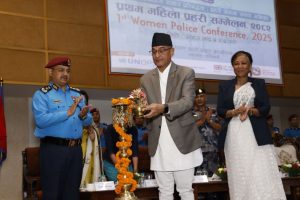 “प्रथम महिला प्रहरी सम्मेलन, २०८२’ को गृहमन्त्रीले गरे शुभारम्भ