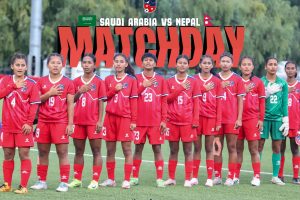 नेपाली महिला टोली आज साउदीसँग भिडदैँ