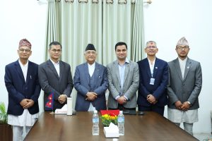 प्रधानमन्त्री समक्ष चार स्वास्थ्य प्रतिष्ठानका कुलपतिको सपथ