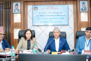शतप्रतिशत नतिजा हासिल गर्न मन्त्री खड्काको सचिवत्रयलाइ निर्देशन