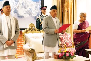 प्रतिनिधि सभा विघटन, फागुन २१ गते निर्वाचन घोषणा