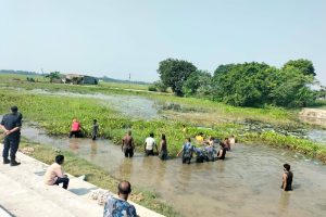 ऐतिहासिक दामादिघी पोखरीको सरसफाइ कार्यक्रम आज सम्पन्न