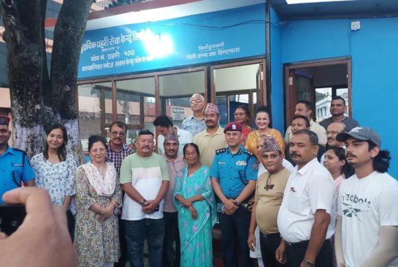 रोटरी क्लब अफ विराटनगरद्वारा सामुदायिक प्रहरी सेवा केन्द्र तिनपैनीलाई पुनर्निर्मित भवन हस्तान्तरण