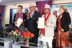 सहिदभूमि गाउँपालिकालाई खेतान फाउन्डेसनको पाँच अर्ब सहयोग