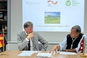 इलामका बाढीपीडितलाई जर्मनीको ६४ लाख सहयोग