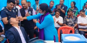 हैजाविरुद्धको खोप ९० प्रतिशतलाई लगाइयो