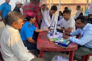 विराटनगरमा सामुदायिक प्रहरी सेवा केन्द्रद्वारा प्रत्येक शनिबार निःशुल्क स्वास्थ्य परीक्षण कार्यक्रम सुरु