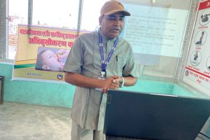 बालबालिकाका लागि स्वर्ण विन्दु प्राशन अभिमुखिकरण कार्यक्रम सम्पन्न