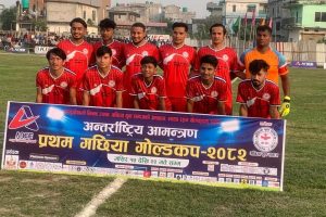 एनी प्रथम गछिया गोल्डकप २०८२ : आयोजक विजयी