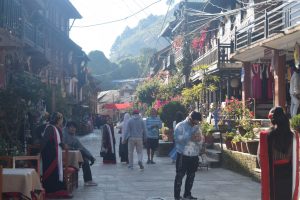 तनहुँको बन्दीपुरमा आन्तरिक तथा बाह्य पर्यटकको चहलपहल बढ्दै