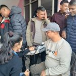 विराट नर्सिङ होमको प्राविधिक सहयोगमा ७३ पत्रकारको स्वास्थ्य परीक्षण