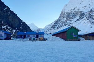 कञ्चनजङ्घा आधार शिविर क्षेत्र सुनसान