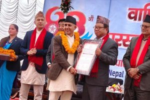 बाँस प्रवर्द्धनमा लागेको दिक्तेल रुपाकोट मझुवागढीलाई नास्टले पुरस्कृत गर्‍याे