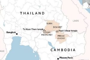 थाइल्यान्ड र क्याम्बोडियाबीच तीन हप्तापछि शान्ति समझौता