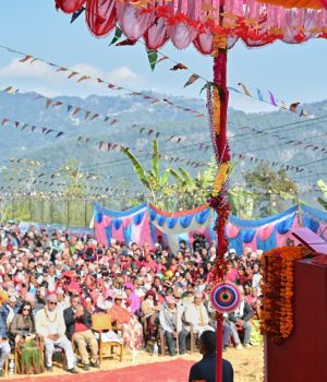 शान्ति, सुशासन र विकासको जनआकाङ्क्षा पूरा गर्न निर्वाचन सफल पारौंः राष्ट्रपति