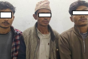 दमकमा सुनका गरगहना चोर्ने चारजना पक्राउ
