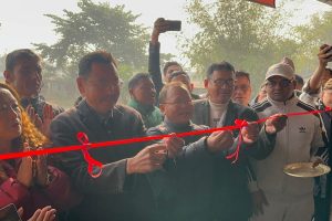 उर्लाबारीमा कांग्रेसले स्थापना गर्याे मोरङ क्षेत्र नम्बर १ को सम्पर्क कार्यालय