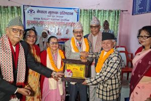 मुक्तक प्रतिष्ठानद्वारा विराटनगरका पोखरेलसहित चारजना पुरस्कृत