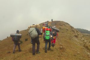 मनोरम दृश्य एकै यात्रामा अवलोकन गर्न सकिने भोजपुरको मुन्दुम पदमार्ग