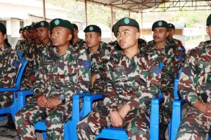 इटहरीमा नेपाली सेनालाई ट्राफिक सचेतनामूलक कक्षा