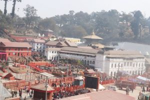 पशुपतिमा जम्मा भएको फोहर व्यवस्थापनमा समस्या