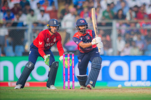 आइसीसी टी–२० विश्वकप : नेपाल इंग्ल्याण्डसँग ४ रनले पराजित