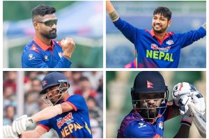 टी–२० वरीयतामा दीपेन्द्र, सन्दीप, रोहित र कुशलको सुधार