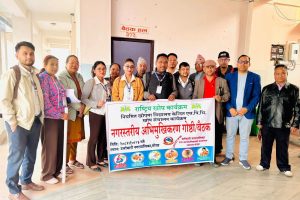 उर्लाबारीमा विद्यालय केन्द्रित एचपीभी  खोप अभियानको तयारी