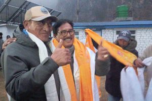 मनाङमा कांग्रेसका टेकबहादुर गुरुङ निर्वाचित