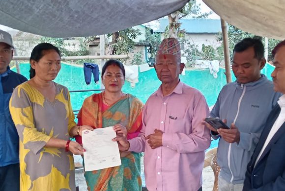 लमहीमा घरदैलोमै पुगेर व्यक्तिगत घटना दर्ता