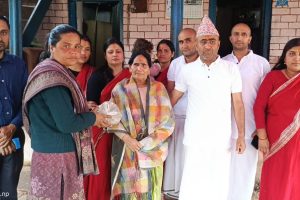 भेटीबाट सङ्कलित रकमबाट बालगृहमा अक्षयकोष