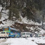 पाथीभरामा पाँचौँ पटक हिमपात