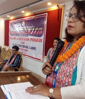 मनमोहन विश्वविद्यालयमा पुराना विद्याथीलाई पुरस्कार नयाँलाई स्वागत