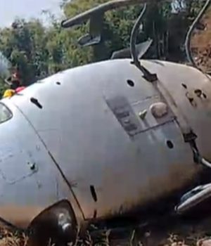 खोटाङमा एयर डाइनेस्टीको हेलिकप्टर दुर्घटना