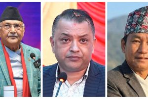 शीर्ष नेता र चर्चित क्षेत्रको पछिल्लो अवस्था : ओली र गगन पछाडि, हर्कको अग्रता