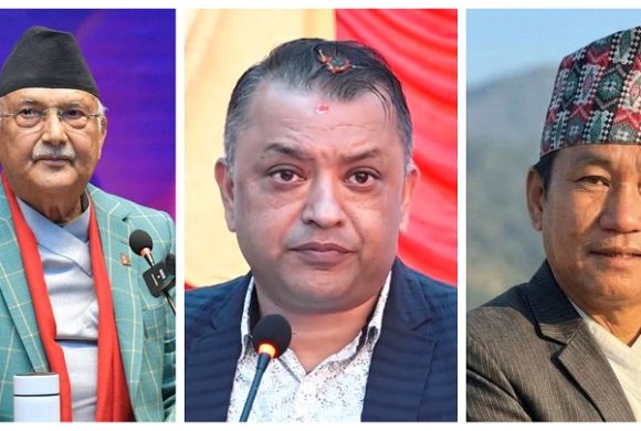 शीर्ष नेता र चर्चित क्षेत्रको पछिल्लो अवस्था : ओली र गगन पछाडि, हर्कको अग्रता