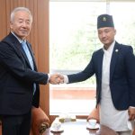 गृहमन्त्री सुधन गुरुङ र जापानी राजदूतबीच भेट