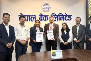 नेपाल बैंक र राष्ट्रिय बीमा कम्पनीबीच कर्जा कारोबार गर्ने सम्झौता
