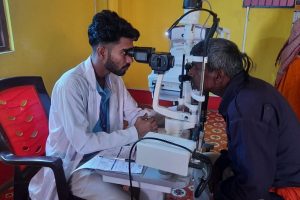 निःशुल्क आँखा–कान शिविरमा ३२० जनाले सेवा पाए