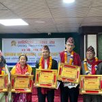 कवि एवं पत्रकार नवोदित ‘व्यथित काव्य सम्मान’ बाट सम्मानित