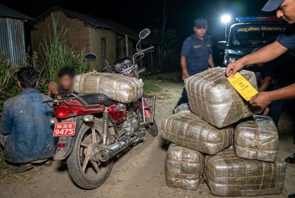 सुनसरीमा सवा २ क्विन्टल गाँजासहित दुई जना पक्राउ