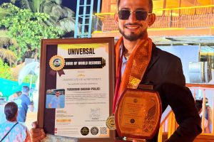 प्रलाद चौहानलाई ‘युनिभर्सल बुक अफ वल्र्ड रेकर्ड’को सम्मान