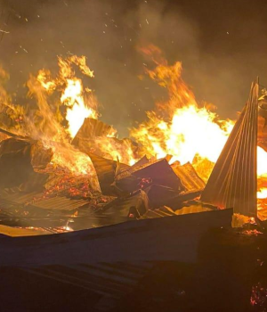 ओखलढुङ्गामा आगलागी ५७ लाख बढीको क्षति