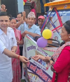 ईश्वरपुरमा विद्यालय बाहिरका बालबालिका लक्षित भर्ना अभियान सुरु