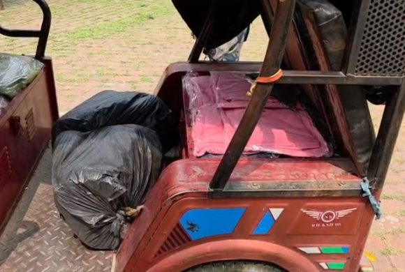 मटेरुवाबाट ल्याइएको अवैध कपडा विराटनगरमा सशस्त्रद्वारा बरामद