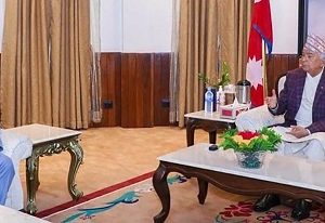 राष्ट्रपतिसँग राष्ट्रियसभाका अध्यक्षको भेट
