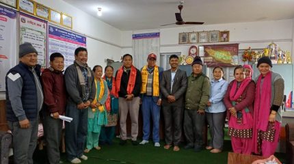 पञ्चकन्या माविमा १ लाख १ हजारको अक्षयकोष स्थापना