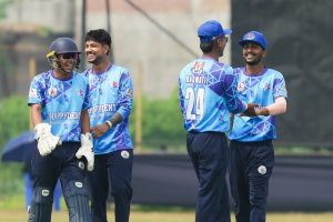 पीएम कप : सन्दीपले ७ विकेट लिएपछि बागमतीकाे दाेस्राे जीत, लुम्बिनीसँग ‘सुपर ओभर’ मा हार्याे एपीएफ